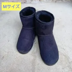 シューラルー ムートンブーツ ブラック Mサイズ