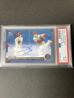 2023 Topps Now 大谷翔平 直書直筆サインカードPSA9 WBC決勝 - メルカリ