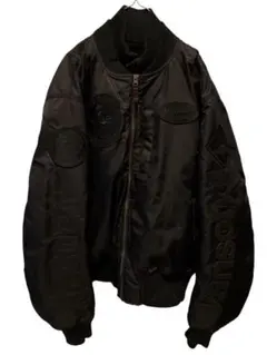 VANSON MA-1 フライトジャケット　ネイビー　L シンサレート　カモフラ 楽天市場】バンソン オーバルエンブレム刺繍 MA-1 フライトジャケット