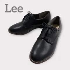 未使用級✨ Lee レースアップシューズ 革靴 カジュアル 通勤 通学 低反発のサムネイル