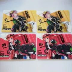 五等分の花嫁 中野一花＆五月 コレクションシート2枚ずつ