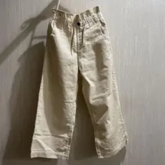 グローバルワーク 140 コーデュロイパンツ アイボリー