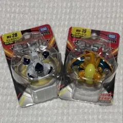 モンコレ　MS-15 リザードン、MS-28 ジュラルドン