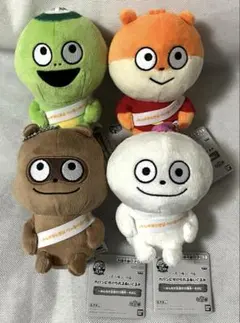 にしむらゆうじ カバンに付けられるぬいぐるみ みんなが主役 そのに 4点 ⑺