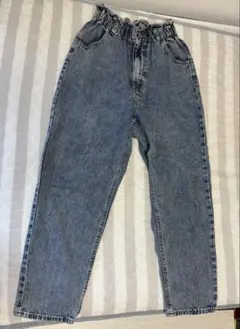 ウエストゴム ブルーデニムパンツWEGO