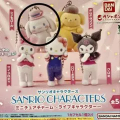 サンリオミニチュアチャーム　ライブキャラクター　シナモン