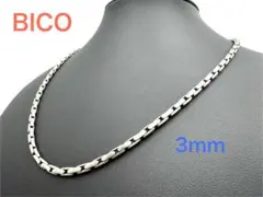 BICO コンビチェーン ネックレス 50cm 無骨のサムネイル