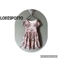 LODISPOTTO 花柄 半袖 ワンピース ピンクのサムネイル