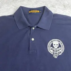 RALPH LAUREN RUGBY スカル刺繍ポロ Mのサムネイル