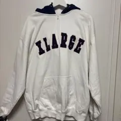 XLARGE ハーフジップ スウェット パーカー 値下げ可のサムネイル