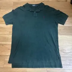古着 Polo Ralph Lauren グリーン ポロシャツ