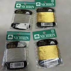 NICHIRIN 金銀糸 丸 4個セットのサムネイル