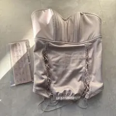 ベージュ コルセット ブライダルインナー
