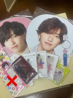 なにわ男子 道枝駿佑 まとめ売り アクスタ うちわ キーホルダー