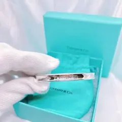 美品✨ ティファニー 1837 ナロー バングル シルバー925 付属品のサムネイル