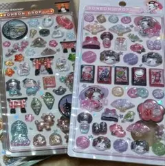 国内正規品　クーリア　BONBON DROPシール 和柄2Pセット　舞妓　古都