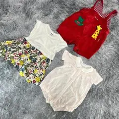 ✨お買い得✨ ベビー服 3点まとめ サイズ80 女の子 カバーオール ワンピ等