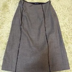 COMME CA DU MODE ハウンドトゥース タイトスカート Mのサムネイル