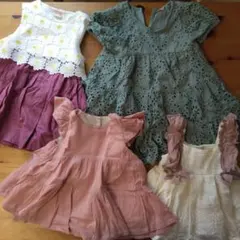 90プティマイン petit main ワンピース チュニック セット