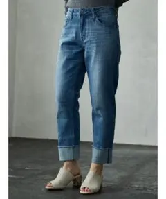 AMERICAN HOLIC（アメリカンホリック） ロールアップテーパードデニム