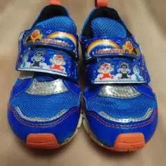 アンパンマン キッズスニーカー ブルー　ダダンダン