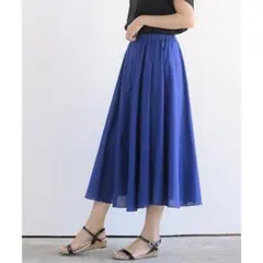 rps コットンロングフレアースカート