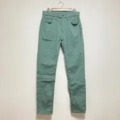 【ユニクロ】UNIQLOチノパン ストレートパンツ くすみグリーン レディースS