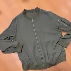 薄手　羽織り　ジャンパー　LL