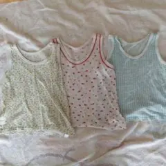 タンクトップ 3枚セット 95cm 綿100%