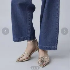 アンタイトル＊ナローストラップサンダル