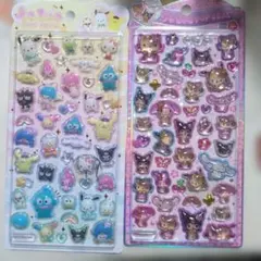 r*a様 【国内正規品】サンリオ うるちゅるポップシール 2枚セット