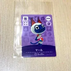 amiibo カード あつ森 マール 226