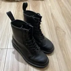 【最終値下げ】ドクターマーチン1460 8ホール Mono UK4 23cm 黒