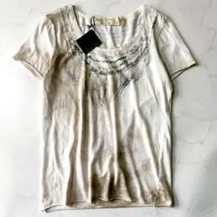 新品タグ goa フェザープリント Tシャツ デッドストック 00s 日本製のサムネイル