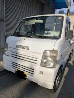 ⭐ 4WD・5MT・AC付き！全塗装済み！スズキキャリイトラック DA16T