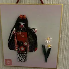 紙人形の壁掛け　ミニ