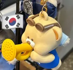韓国限定⭐︎Starbucks ベアリスタ Bearista Keychainのサムネイル