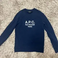 A.P.C. ネイビー トレーナー Sサイズのサムネイル