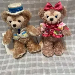 ディズニー　ダッフィー　シェリーメイ　ぬいぐるみバッチ　126