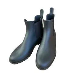 ショートレインブーツ サイドゴア