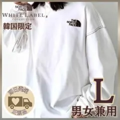 韓国✨ノースフェイス ESSENTIAL L/S R/TEE ロンT 長袖 L
