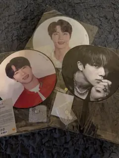 BTSアリランARIRANGうちわ JIN 3枚セット