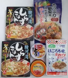 ◎ 食品詰め合わせ B しらす釜飯 ずわいがに水煮他セットのサムネイル