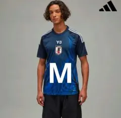Y-3 日本代表 サッカーシャツ XL ネイビー/ブルー - メルカリ