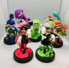 スプラトゥーン　amiibo ７体セット