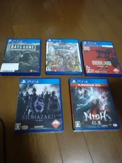 PS4 PS5 ソフト 3本セット まとめ売り - メルカリ