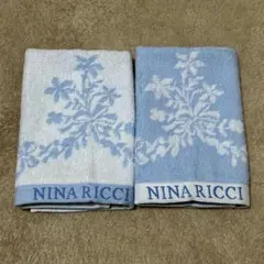 NINA RICCI ウォッシュタオル ハンドタオル 2枚セット ※未使用品※