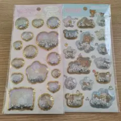 キラッとぷくぷくエアーシール_すみっコぐらし_リラックマ