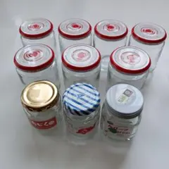 空ビン10個セット　まとめ売り　バラ売り可　保存容器　蓋付き