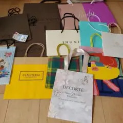 ショッパー　12点　まとめ売り　セット売り　ヴィトン　ロクシタン　デコルテ